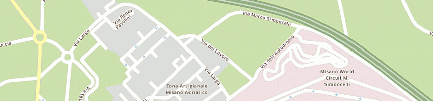 Mappa della impresa nuova edilfer di battazza duilio e csnc a MISANO ADRIATICO
