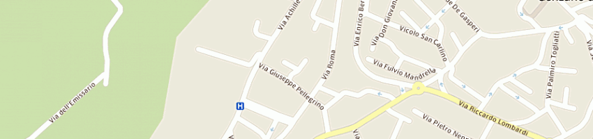 Mappa della impresa grilli carlo a ROMA