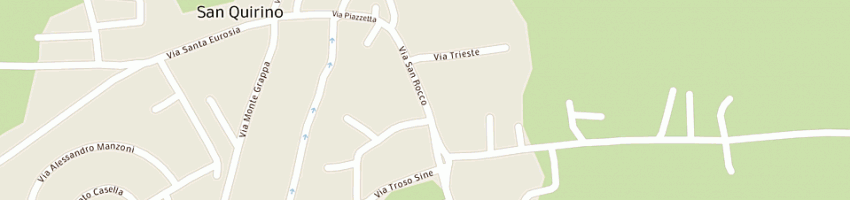 Mappa della impresa romanin ivano a SAN QUIRINO