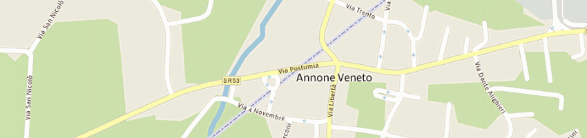 Mappa della impresa marcato e florean snc di florean luciano e marcato roberto a ANNONE VENETO