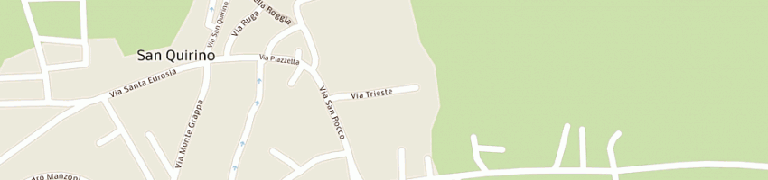 Mappa della impresa puppi mascherin iris a SAN QUIRINO