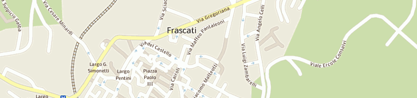 Mappa della impresa opera san carlo di nancy - onlus a FRASCATI