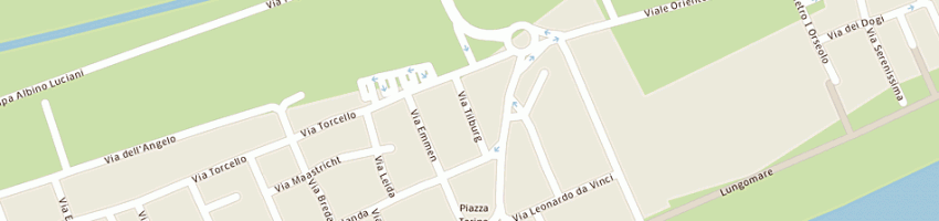 Mappa della impresa villaggio possagno a IESOLO