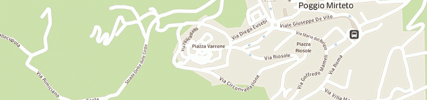 Mappa della impresa il sicomoro soc coop sociale a rl a POGGIO MIRTETO