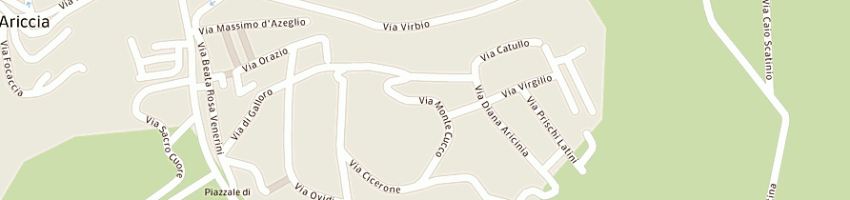 Mappa della impresa docorad di gargioli fulvio a ARICCIA