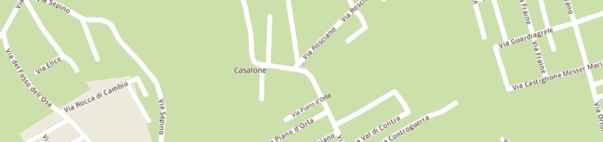 Mappa della impresa pizza in piazza di agostinelli e nizi snc a ROMA