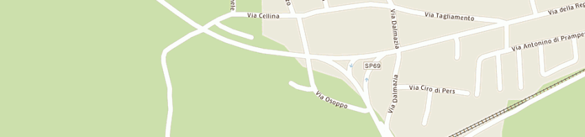 Mappa della impresa todesco a e o (snc) a MANIAGO