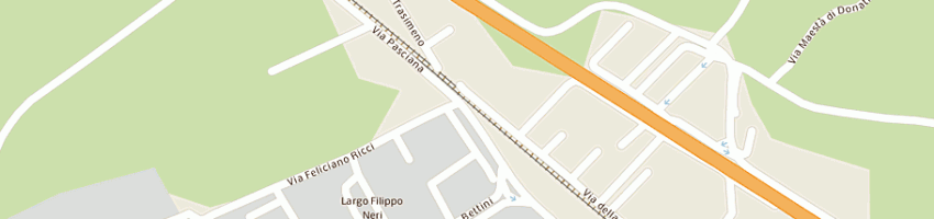 Mappa della impresa 3 effe di ferretti gianni a PERUGIA