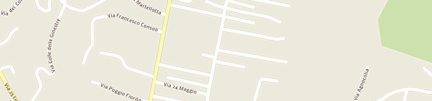 Mappa della impresa villa del sole di brunelli enrico a GROTTAFERRATA