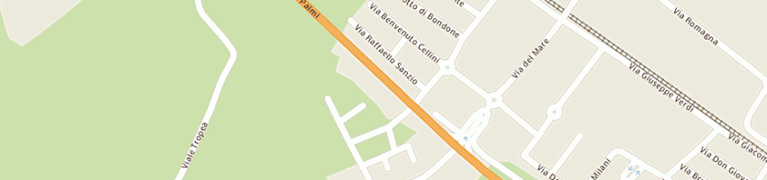 Mappa della impresa gab arreda di gabellini mf e c sas a MISANO ADRIATICO
