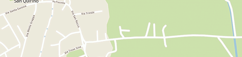 Mappa della impresa rossitto gian pietro a SAN QUIRINO