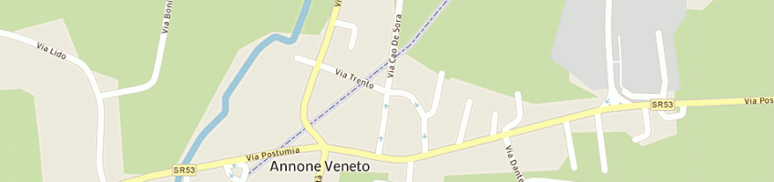 Mappa della impresa d e d di buzziol flavio a ANNONE VENETO