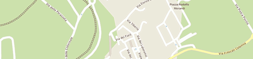 Mappa della impresa forno ceralli srl a FRASCATI