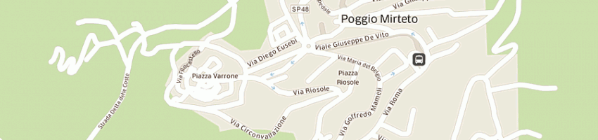 Mappa della impresa ottaviani giancarlo a POGGIO MIRTETO