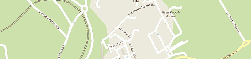 Mappa della impresa poste italiane a FRASCATI