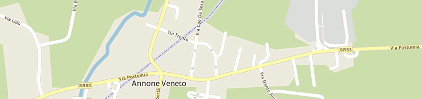 Mappa della impresa buciol rolando a ANNONE VENETO