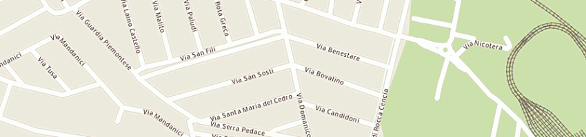Mappa della impresa finocchietti luigina a ROMA
