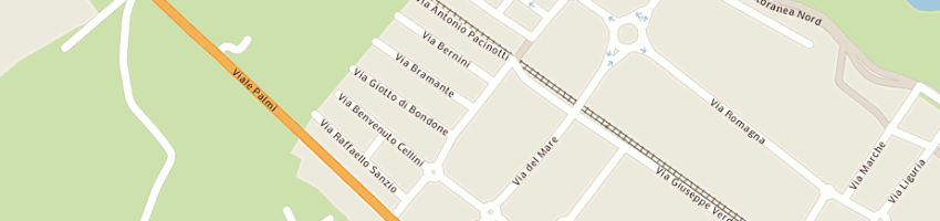 Mappa della impresa albergo aurora a MISANO ADRIATICO