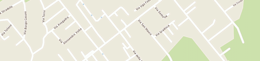 Mappa della impresa ambulatorio veterinario associato pn a CORDENONS