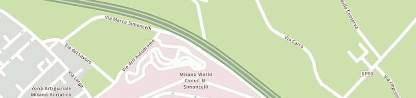 Mappa della impresa stamu di andreatini mario giovanni palmiro a MISANO ADRIATICO