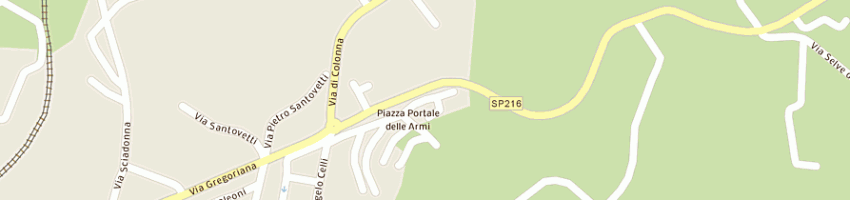 Mappa della impresa studio progettazione di fochetti domindo a MONTE PORZIO CATONE