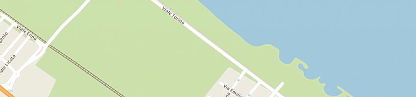 Mappa della impresa ristorante pizzeria la siesta di bellettini fausto a RICCIONE