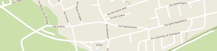 Mappa della impresa parrocchia s vito a MANIAGO