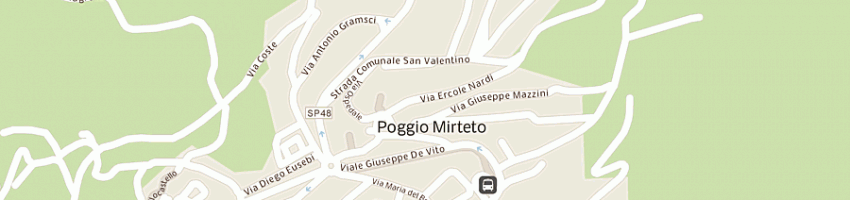 Mappa della impresa comune di poggio mirteto a POGGIO MIRTETO