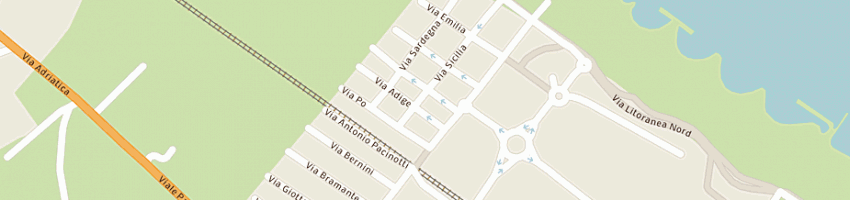 Mappa della impresa denis shop di tenti denis a MISANO ADRIATICO