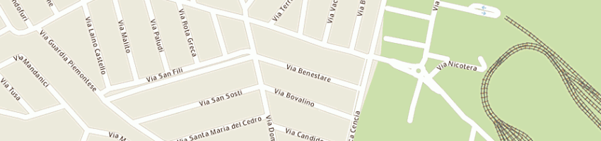 Mappa della impresa pizzella e salvatori snc a ROMA