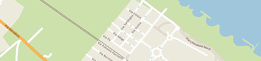Mappa della impresa farmacia s antonio a MISANO ADRIATICO
