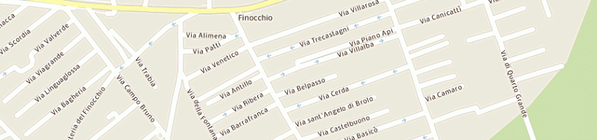 Mappa della impresa data power di cannone franco a ROMA