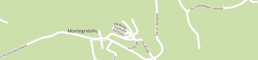 Mappa della impresa municipio di montegridolfo a MONTEGRIDOLFO