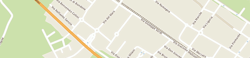 Mappa della impresa carabinieri a MISANO ADRIATICO