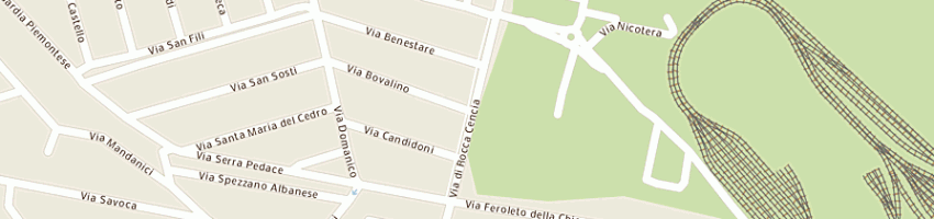 Mappa della impresa romana 2000 srl a ROMA