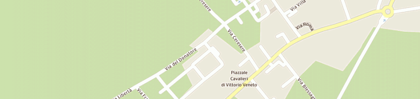 Mappa della impresa viefe di visnadi g e ferrara p (snc) a PRAVISDOMINI