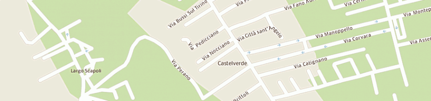 Mappa della impresa pappacena carlo a ROMA