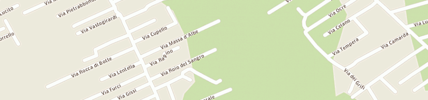 Mappa della impresa tecninfissi sas a ROMA