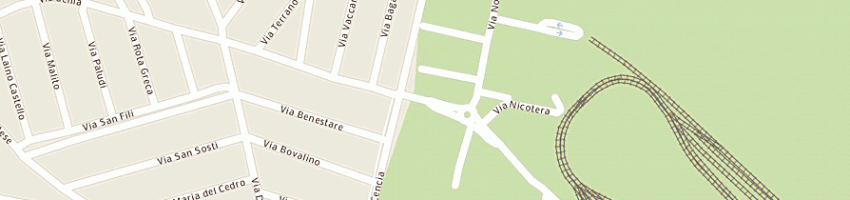 Mappa della impresa p e g express service piccola soccooprl a ROMA