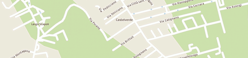 Mappa della impresa vizzi e vezzi di bianchi valentina sas a ROMA