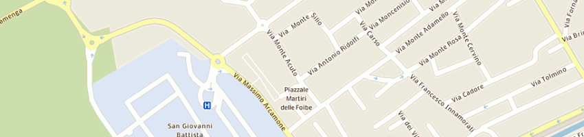 Mappa della impresa immagine donna di pambianco clara e c snc a FOLIGNO