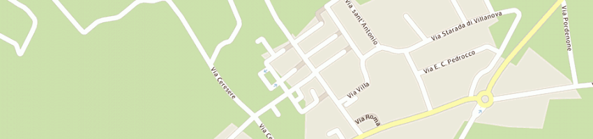 Mappa della impresa vidotto flavio a PRAVISDOMINI