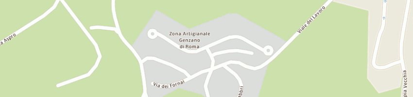 Mappa della impresa lavanderia flli colucci n e c snc a GENZANO DI ROMA