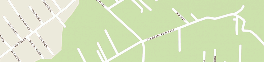 Mappa della impresa commercio metalli nettuno s r l a NETTUNO