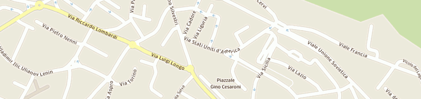 Mappa della impresa mishelle a ROMA