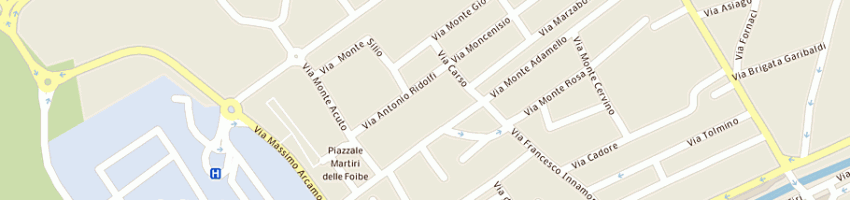 Mappa della impresa capasso e de giuseppe assicurazioni snc di capasso franco e de giusepp a FOLIGNO
