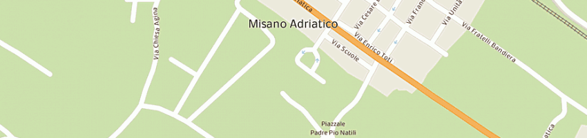 Mappa della impresa comune di misano adriatico a MISANO ADRIATICO