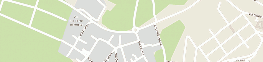 Mappa della impresa al mulino snc di dalla libera carlo e c a TORRE DI MOSTO