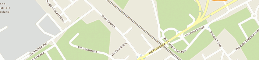 Mappa della impresa edildecor - santi lino (snc) a FOLIGNO