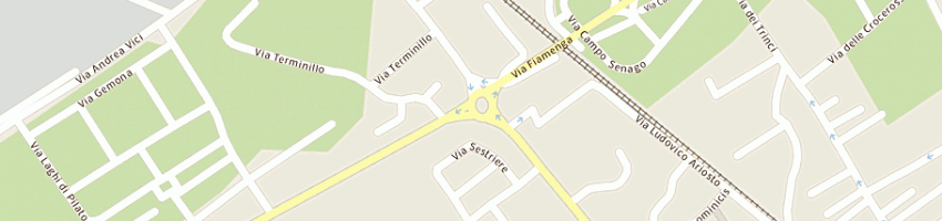 Mappa della impresa centro estetico cristina a FOLIGNO